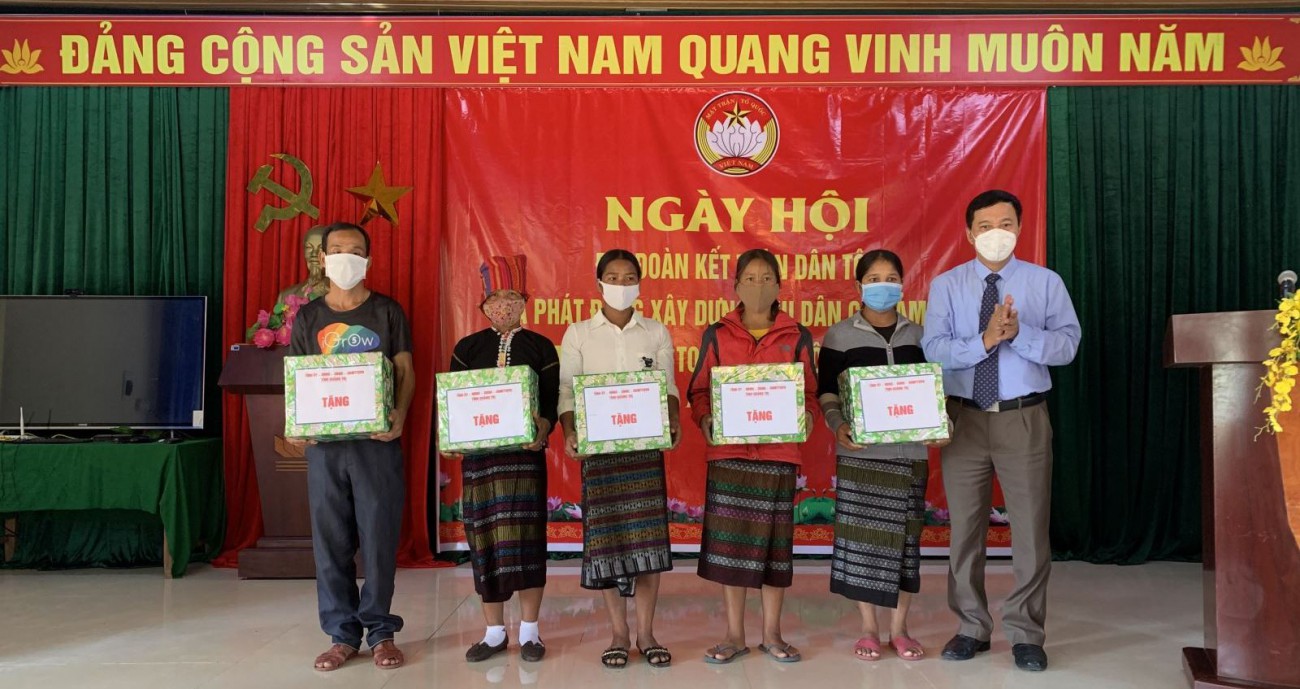 Ngày hội Đại đoàn kết toàn dân tộc tại xã Húc Nghì, huyện Đakrông